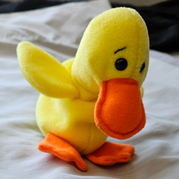 Ty Beanie Baby Quackers - Picture 2 of 5
